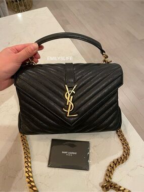 Saint Laurent College Bag